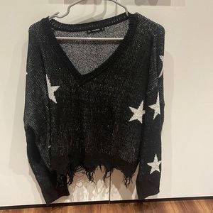 Never worn star sweater